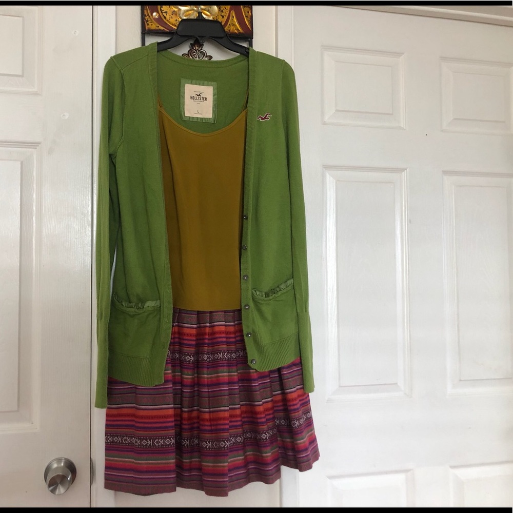 Skirt and top and kurgan